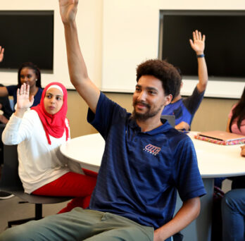 Students in classroom 